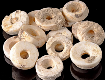 Sépultures perlées à Tholos de Montelirio à Séville en Espagne, il y a 5 000 ans.