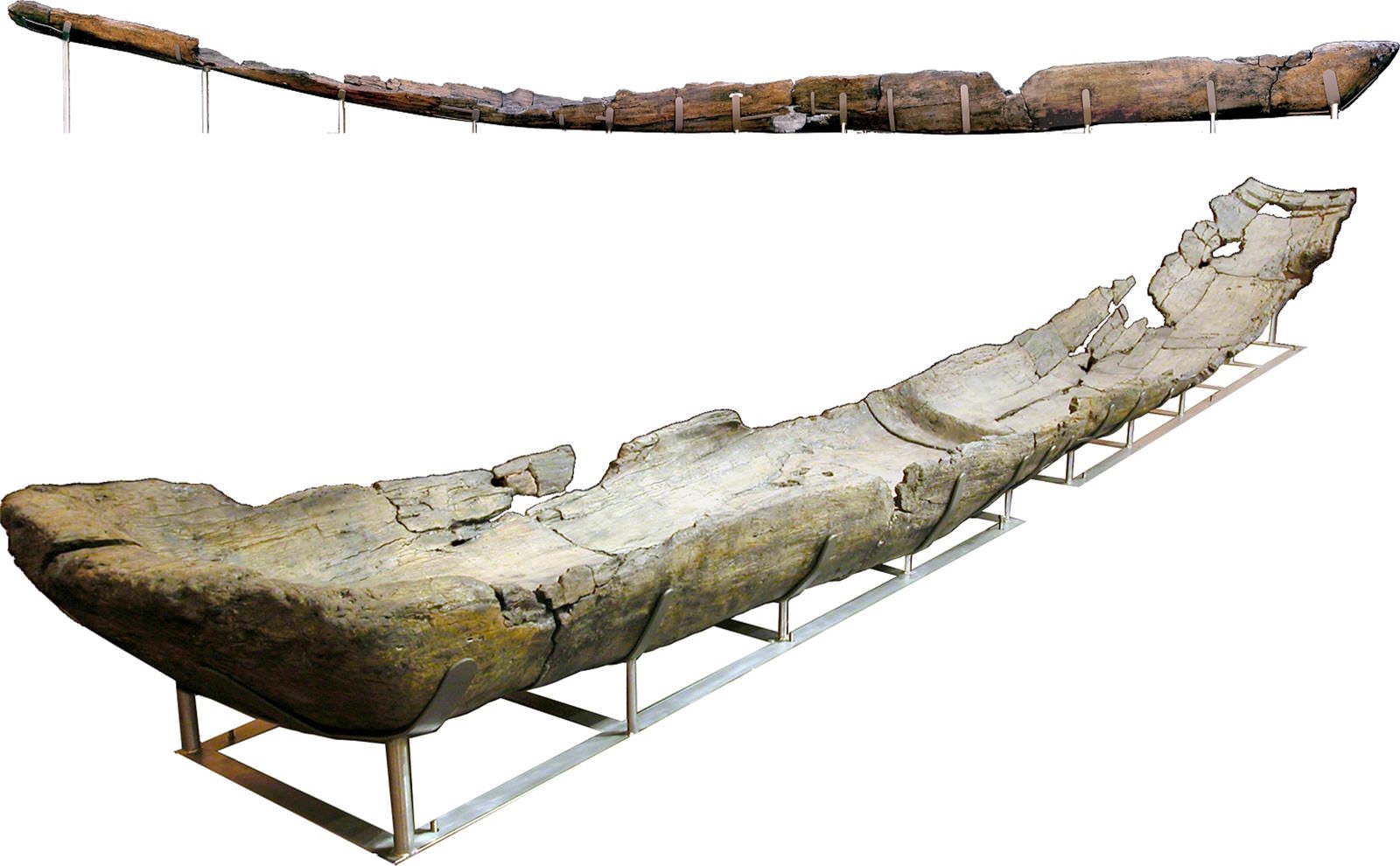 Pirogue ou canoë de 10m de long