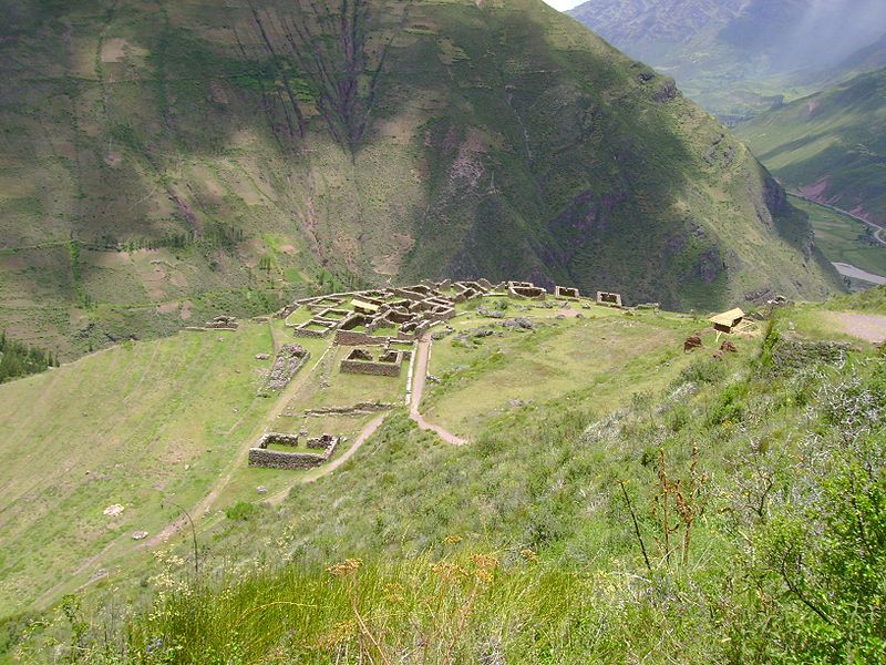 Pisac en temples et palais incas