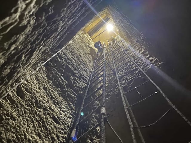 Entrée du second puits d'Osiris.