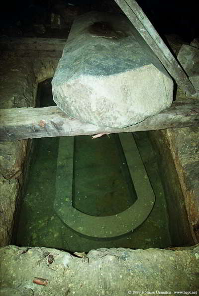 Troisième niveau depuis le puits d'Osiris.