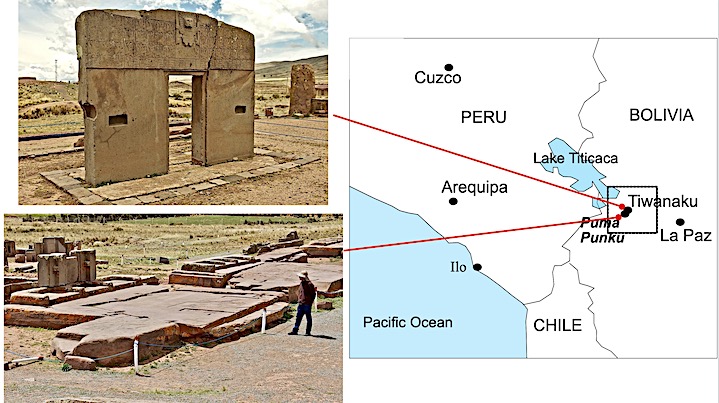 Pumapunku en Bolivie
