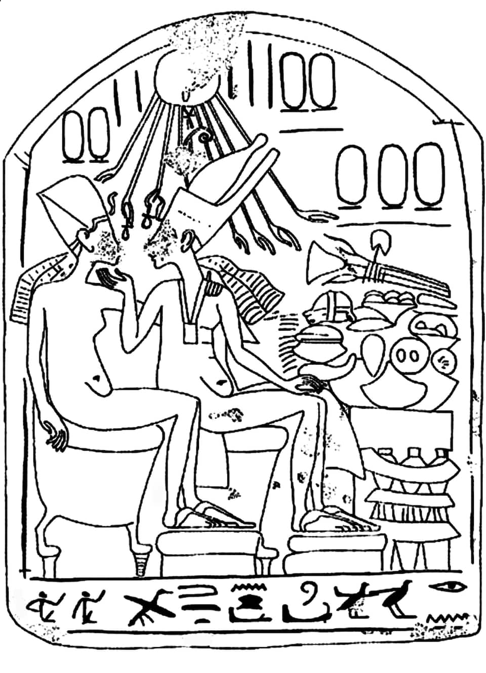 Filles d'Akhenaton et de Nefertiti