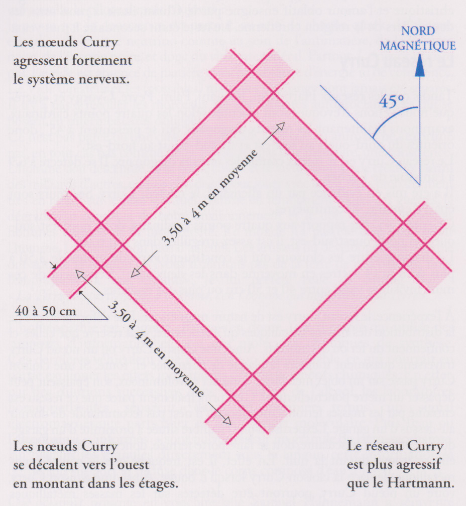 Réseau Curry, projection verticale