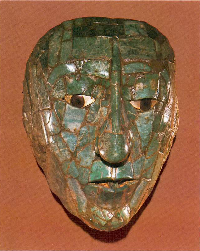 Masque en jade du roi Pacal