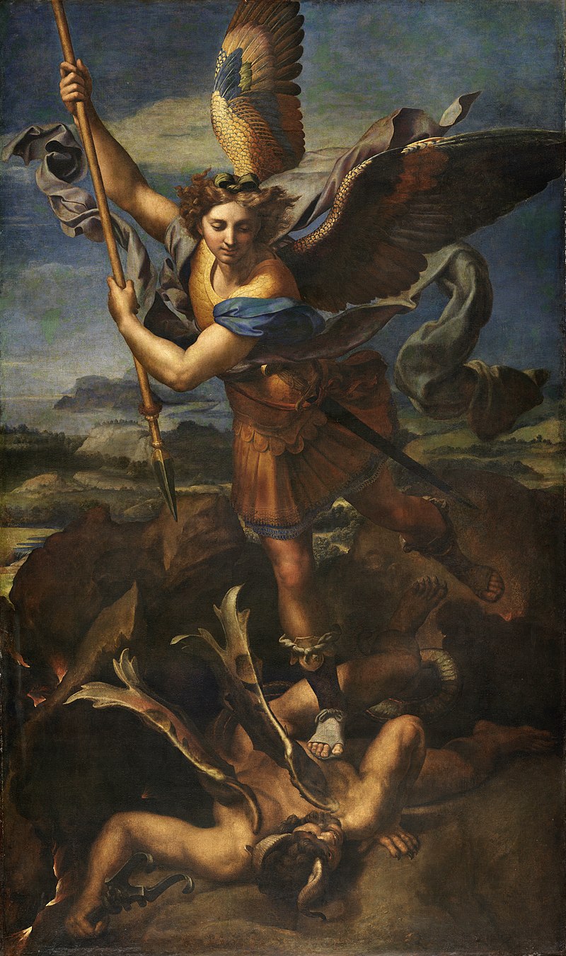 Saint-Michel & le Dragon (la peur).