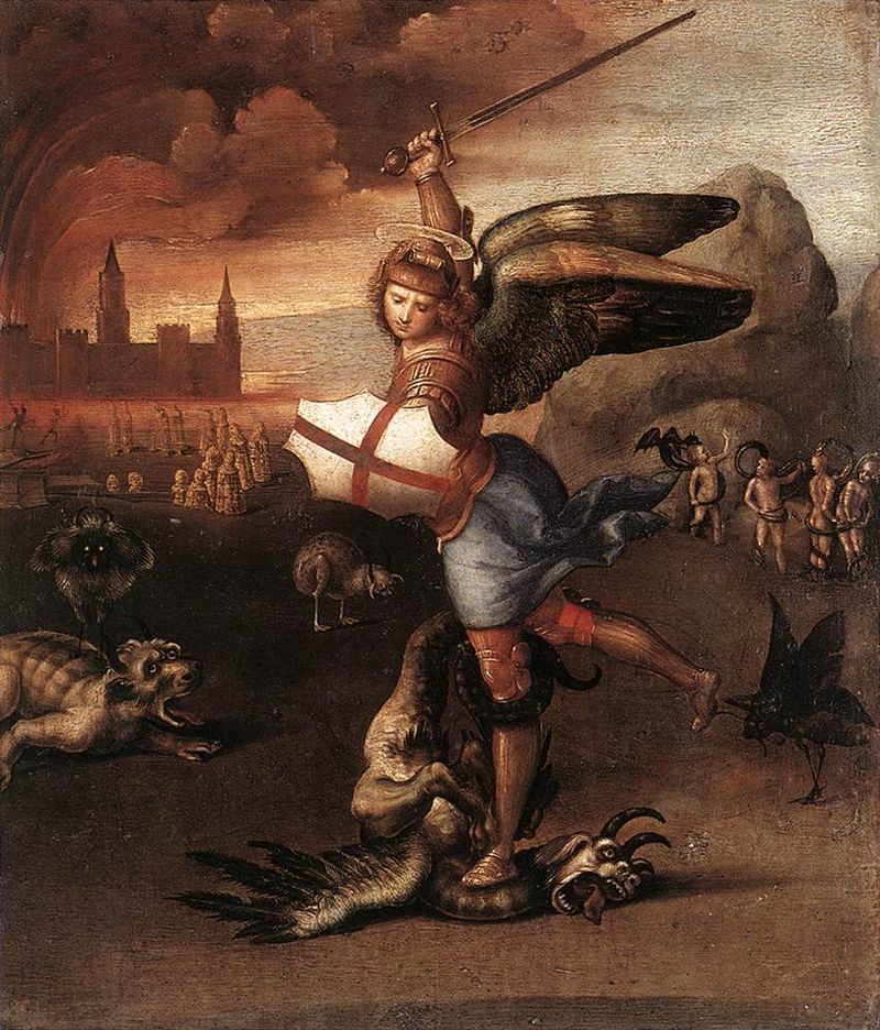 Saint-Michel & le Démon.