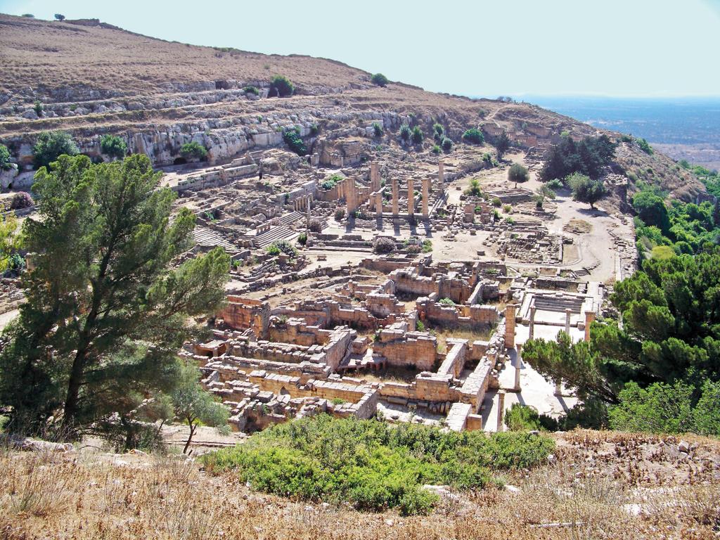 Sanctuaire d'Apollon à Cyrène en Libye.