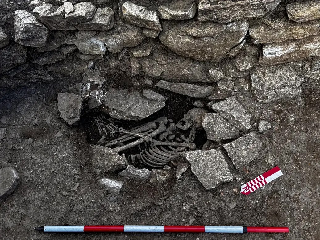 Tombe du peuple Chachapoyas au Pérou.