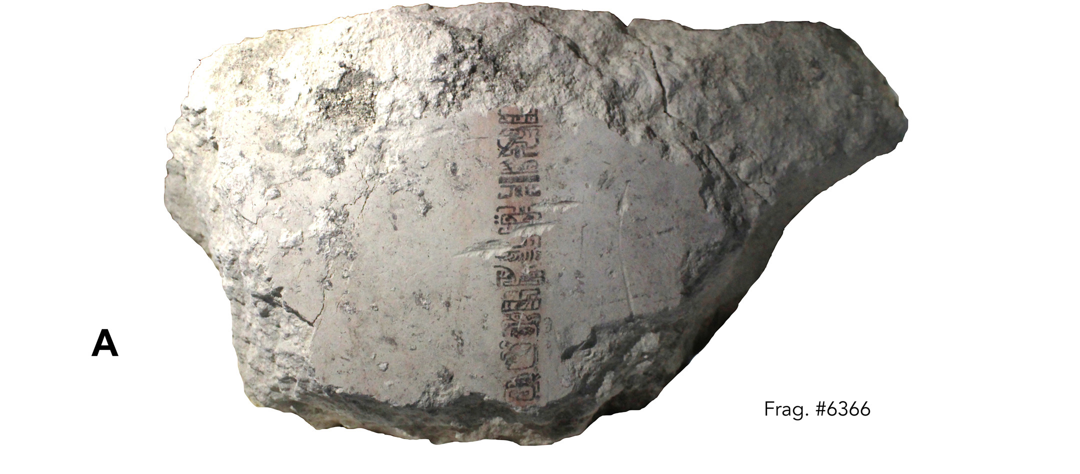 Six glyphes du site maya de Las Pinturas (San Bartolo, Guatemala).