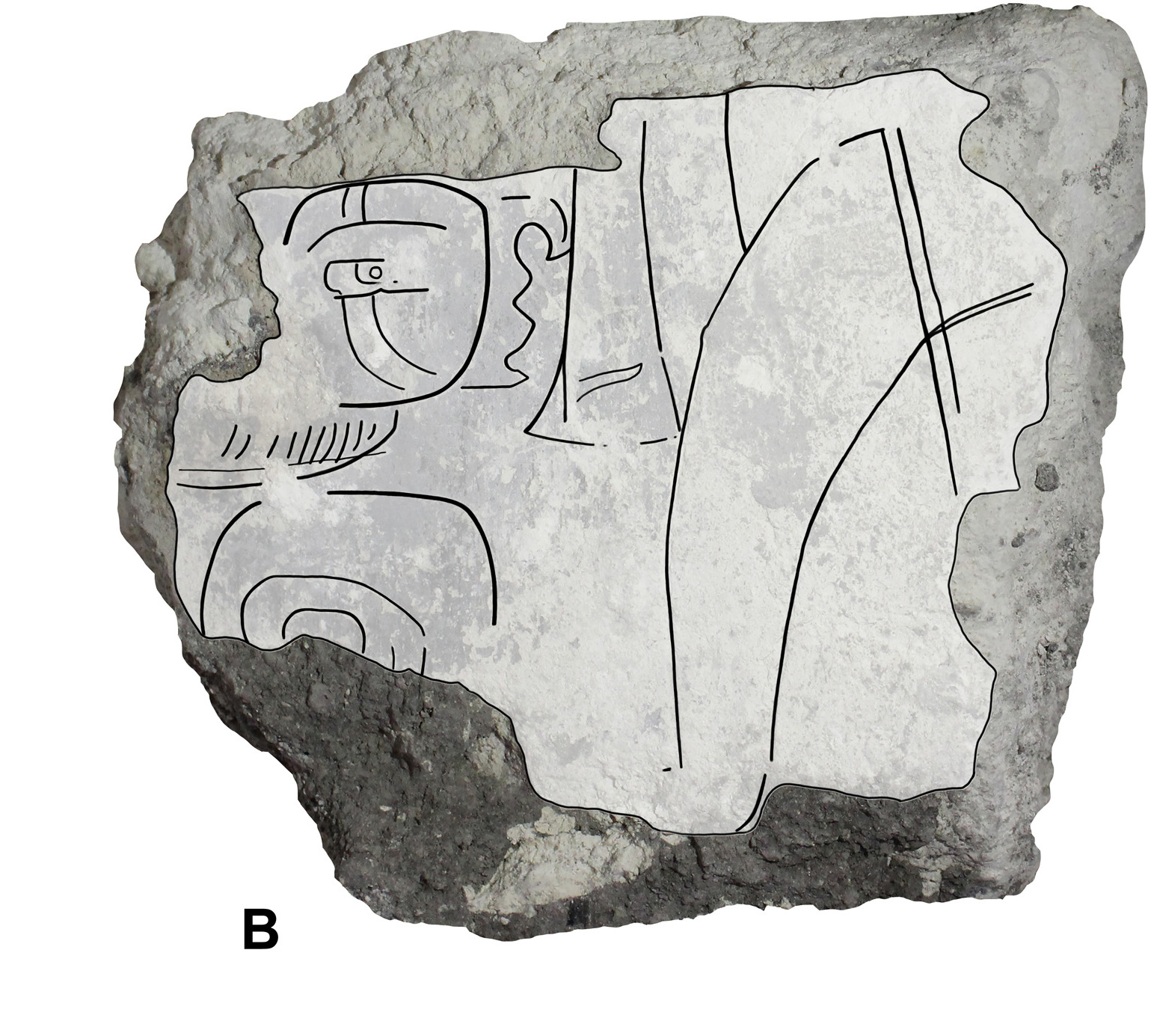 Six glyphes du site maya de Las Pinturas (San Bartolo, Guatemala).