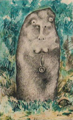 Stèle dessiné par Alf Bayrle en 1934.