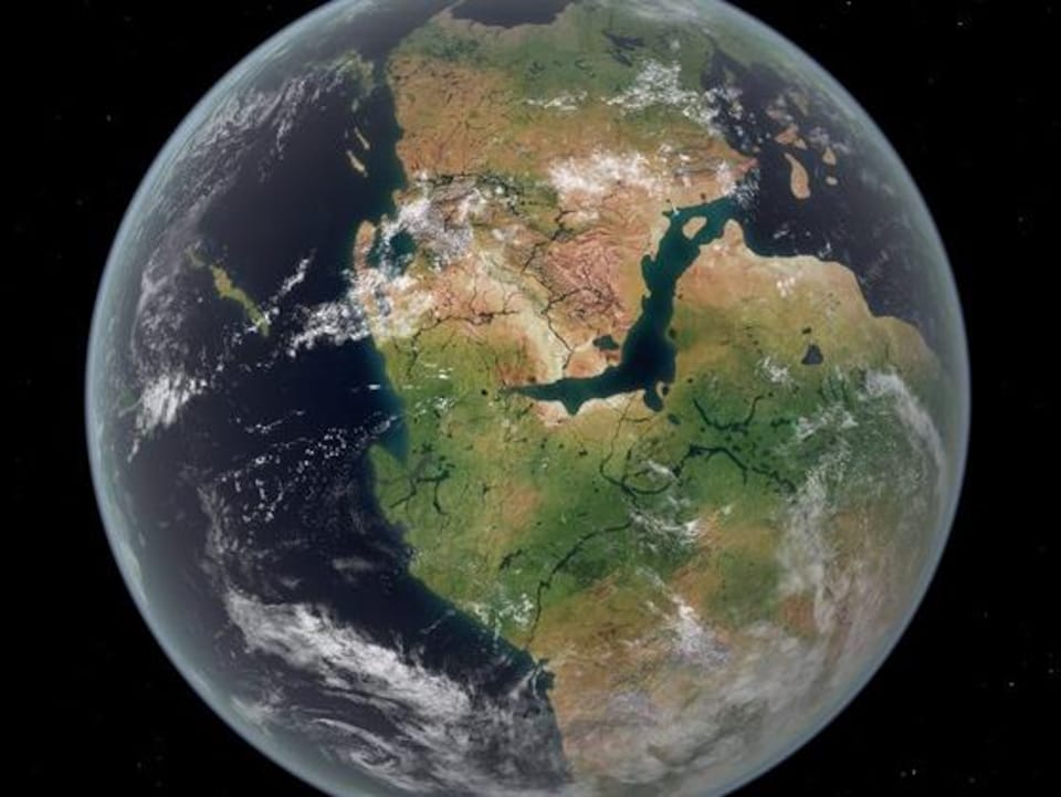 Supercontinent Pangée