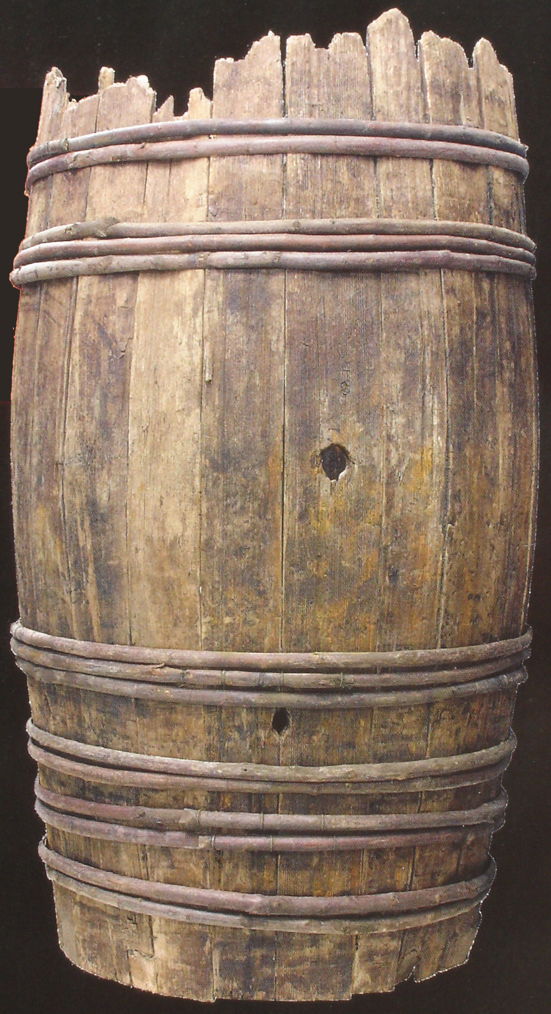 Tonneau de 1 100 litres, fin du Ier siècle ap. J.-C. provenance de Reims