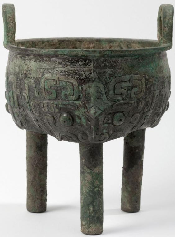 Tripode Liding en bronze.