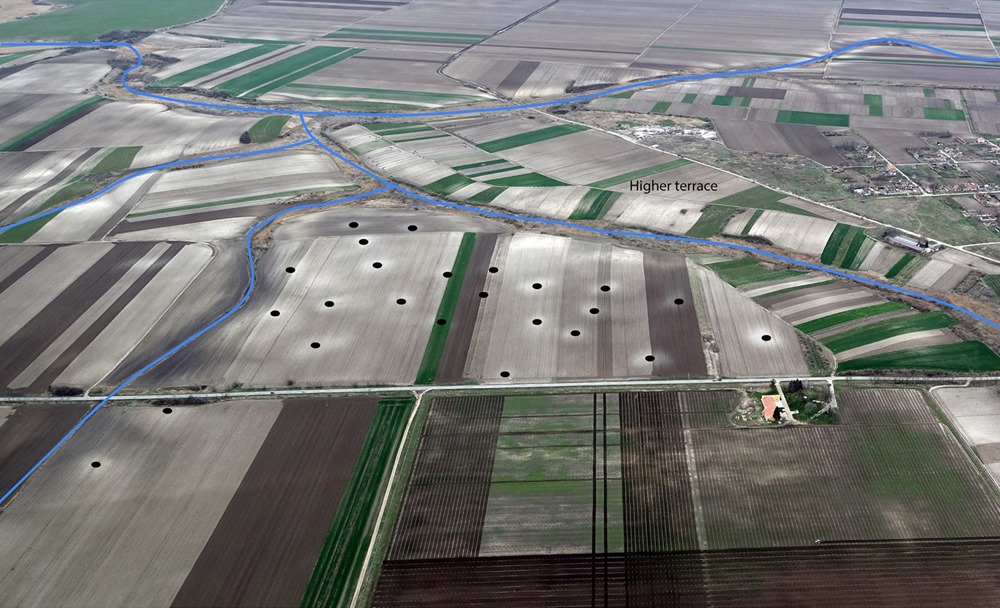 Tumulus, site TSG (Tisza Site Group) de Mramorak.