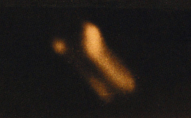 Phénomène ufo au télescope.
