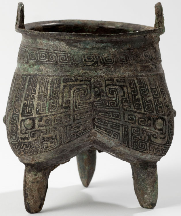 Vase Ding en bronze.
