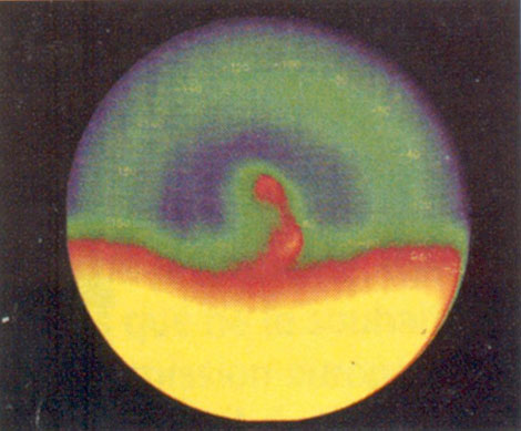 Vortex double sur Vénus