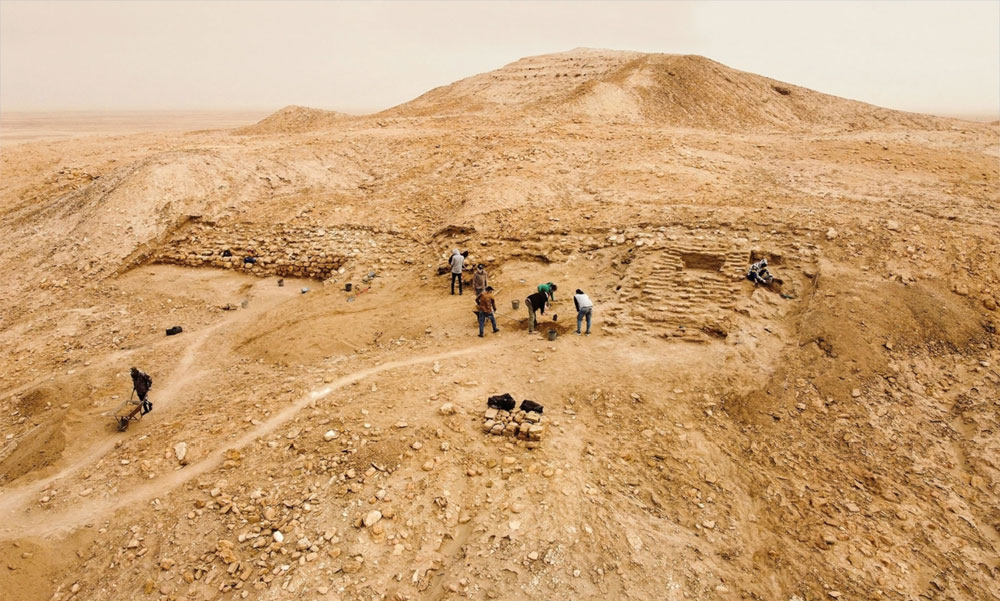 Ville sumérienne d'Eridu en Irak.
