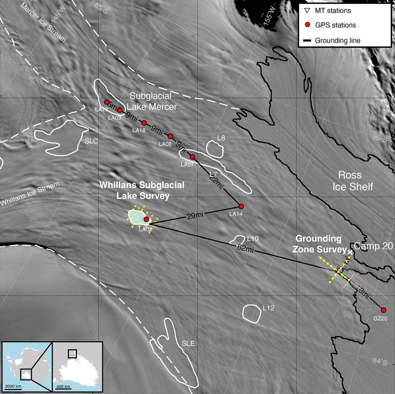 West Antarctic ice streams